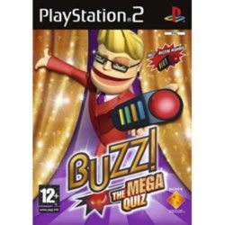 Buzz The Mega Quiz with 4 Buzzers PS2