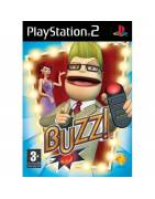 Buzz The Music Quiz with 4 Buzzers PS2