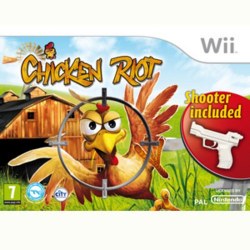 Chicken Riot + Gun Nintendo Wii