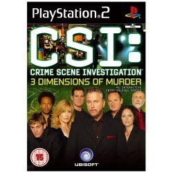 CSI Crime Scene Investigation 3 Dimensions of Murder PS2