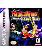Disney's Magical Quest Starring Mickey &amp; Minnie Gameboy Advance