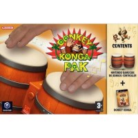 Donkey Konga with Bongos Gamecube Donkey Konga with Bongos Gamecube