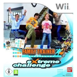 Family Trainer Extreme Challenge with Mat Nintendo Wii