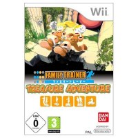 Family Trainer: Treasure Adventure with Mat Nintendo Wii Family Trainer: Treasure Adventure with Mat Nintendo Wii