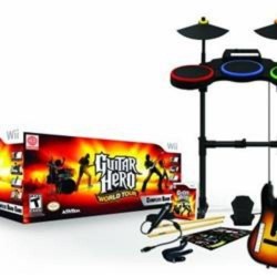 Guitar Hero: World Tour Complete Band Game - Drums + Guitar Nintendo Wii