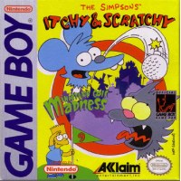 Itchy & Scratchy Miniature Golf Gameboy Itchy & Scratchy Miniature Golf Gameboy