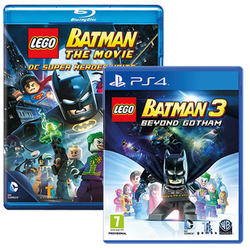 LEGO Batman 3 Beyond Gotham w/ LEGO Batman BluRay & Minifig PS4