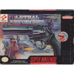 Lethal Enforcers with Gun SNES