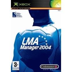 LMA Manager 2004 Xbox Original