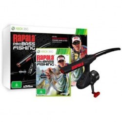 Rapala Pro Bass Fishing with Rod XBox 360