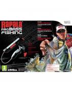Rapala Pro Bass Fishing with Rod Nintendo Wii
