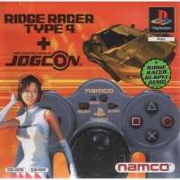 Ridge Racer Type 4 with Jogcon Controller PS1