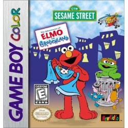 Sesame Street Elmo in Grouchland Gameboy
