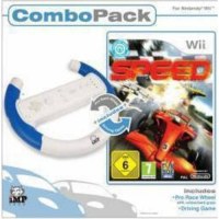 Speed Combo Pack With Wheel Controller Nintendo Wii Speed Combo Pack With Wheel Controller Nintendo Wii