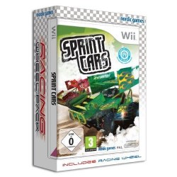 Sprint Cars with Steering Wheel Nintendo Wii
