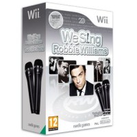 We Sing Robbie Williams with Two Microphones Nintendo Wii We Sing Robbie Williams with Two Microphones Nintendo Wii