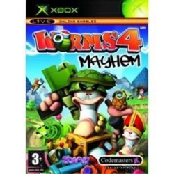 Worms 4 Mayhem Xbox Original