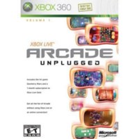 Xbox Live Arcade Unplugged XBox 360 Xbox Live Arcade Unplugged XBox 360