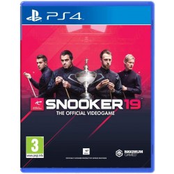 Snooker 19 The Official Video Game PS4