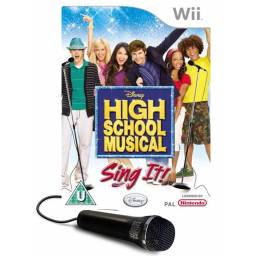 High School Musical Sing It with Microphones Nintendo Wii High School Musical Sing It with Microphones Nintendo Wii