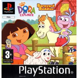 Dora the Explorer Barnyard Buddies PS1 Dora the Explorer Barnyard Buddies PS1