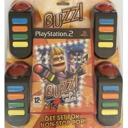 Buzz!: The Pop Quiz Bundle PS2 Buzz!: The Pop Quiz Bundle PS2