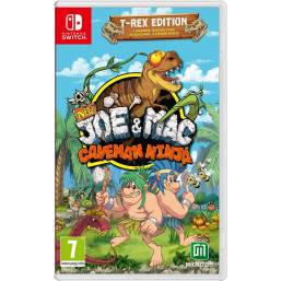 New Joe Mac Caveman Ninja T-Rex Edition Nintendo Switch New Joe Mac Caveman Ninja T-Rex Edition Nintendo Switch